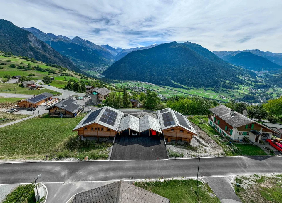 Super duplex de 4.5 pièces en cours de construction au Levron – photo 12 sur 13