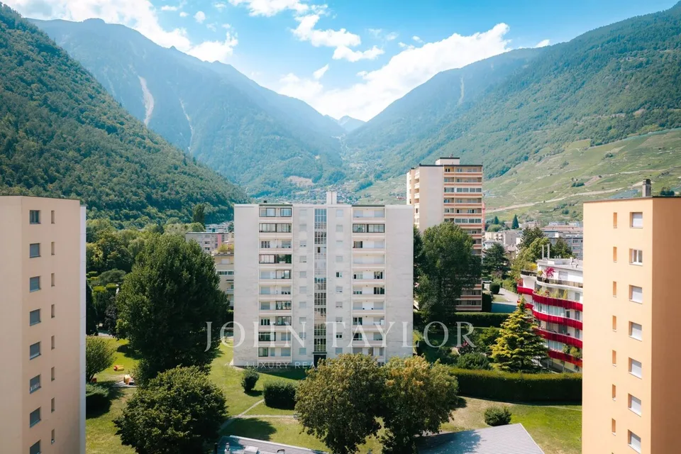 Magnifique appartement 4.5 pièces rénové avec vue dégagée à Martigny – photo 9 sur 10