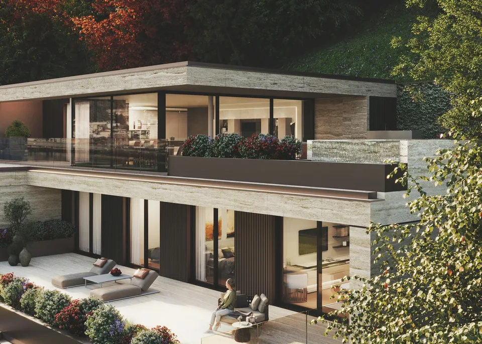 4.5-Zimmer-Wohnung – Mit Garten oder Terrasse und Seeblick | Residenza Foresta, Lugano – Foto 10 von 13