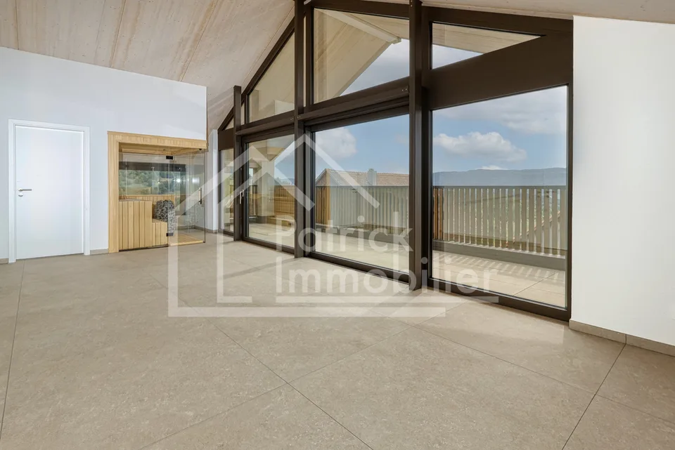 Villa contemporaine de luxe avec vue dégagée à Montavon – photo 23 sur 29