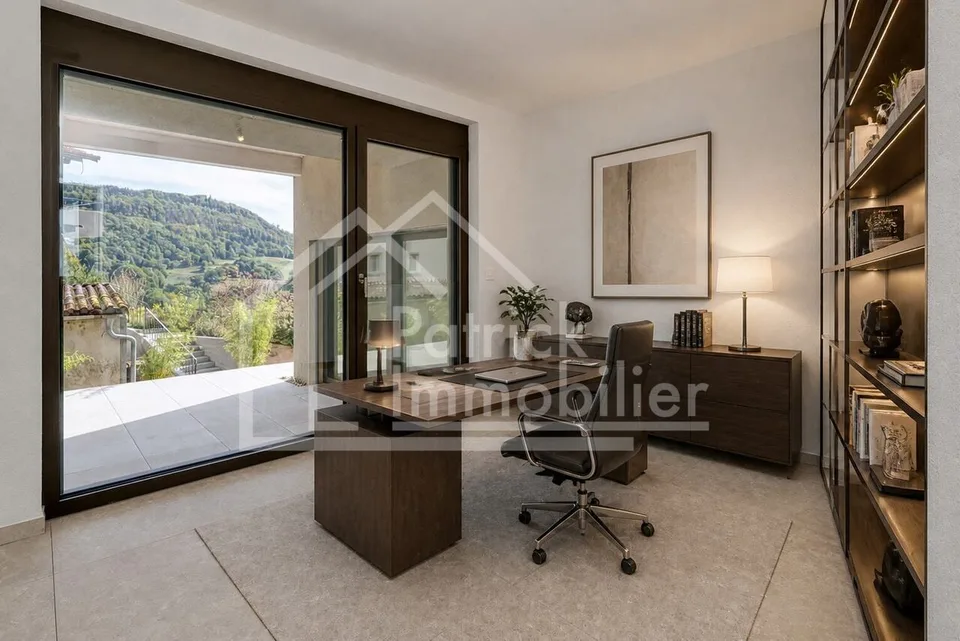 Villa contemporaine de luxe avec vue dégagée à Montavon – photo 15 sur 29