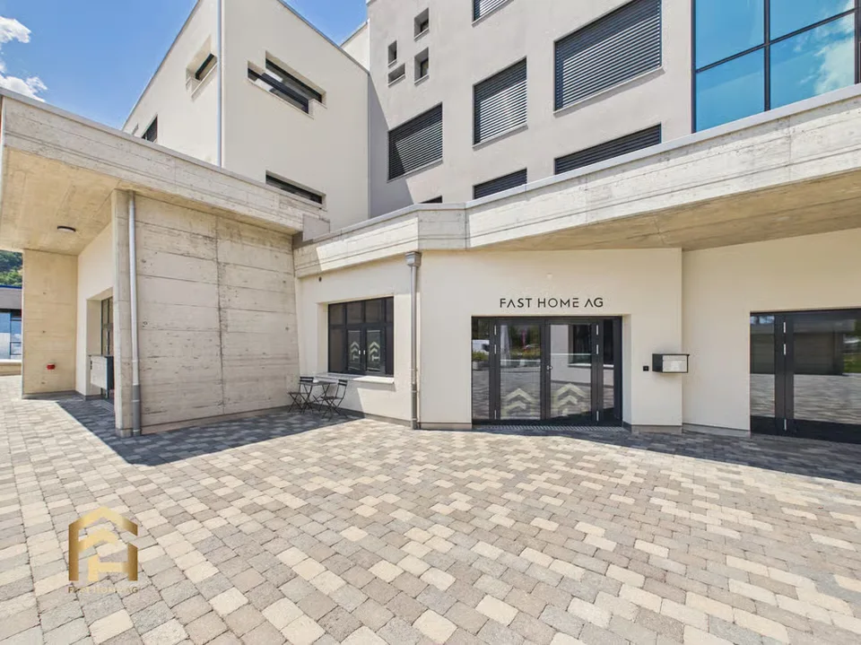 Modern Workspaces in Gampel with Parking Spaces on Site