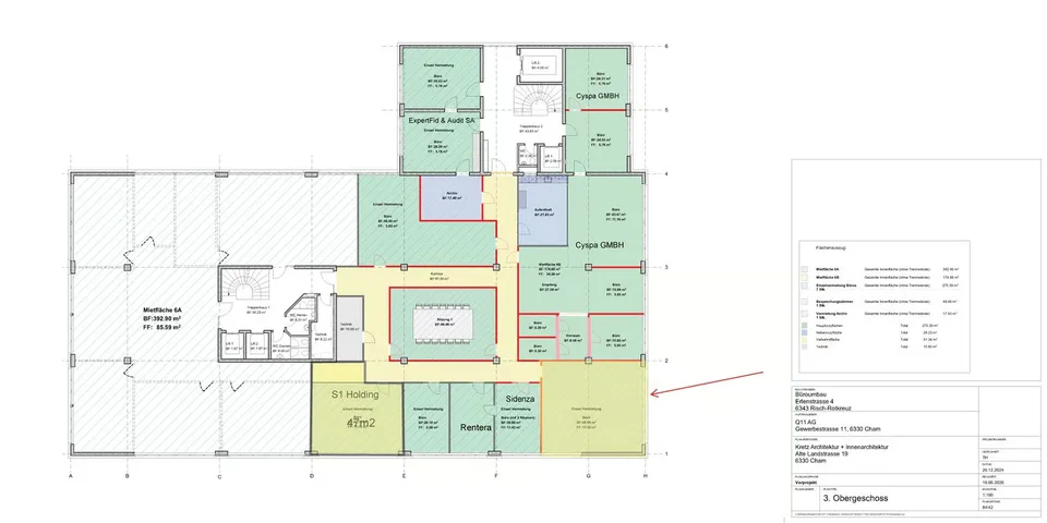 Bureaux lumineux à Erlenstrasse 4, 6343 Rotkreuz – photo 5 sur 5