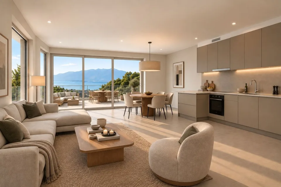 Letzte neue 3,5-Zimmer-Luxuswohnungen mit ruhigem Seeblick zu vermieten