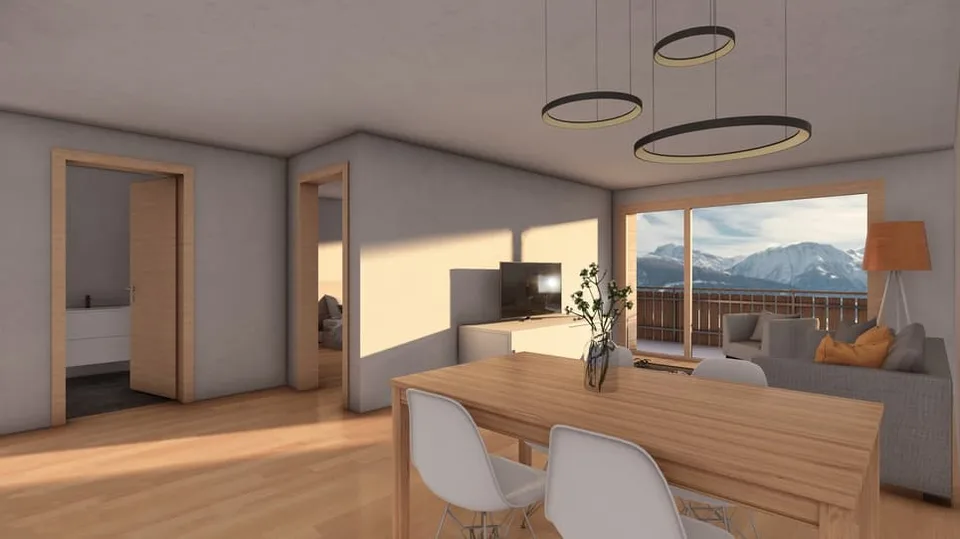 5.5 Zimmer-Duplex-Wohnung in Bellwald – Foto 7 von 7