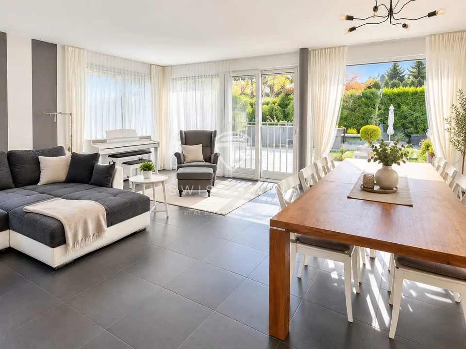 Modernes 6.5-Zimmer-Einfamilienhaus mit Wellnessoase in Emmenbrücke – Foto 4 von 13