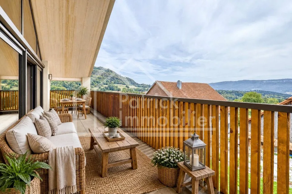 Villa contemporaine de luxe avec vue dégagée à Montavon – photo 28 sur 29