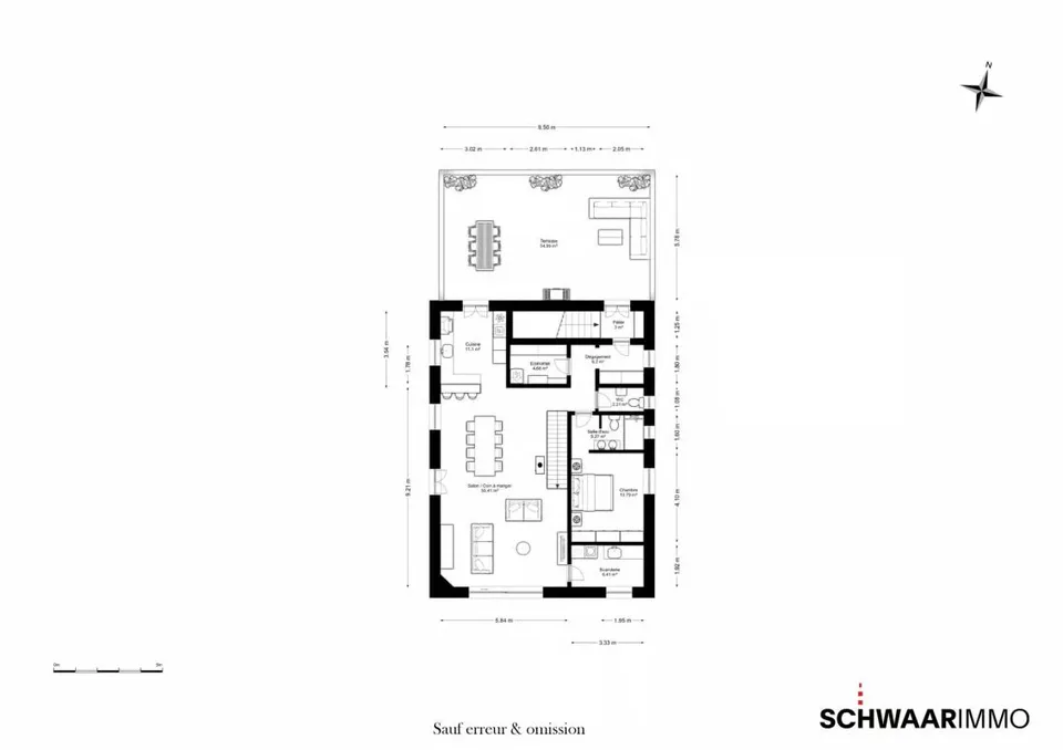 Geräumige Wohnung am Rande des Dorfes – Foto 8 von 9
