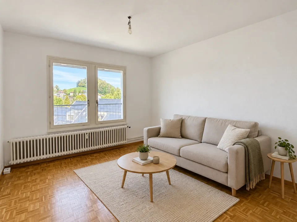 Helle 4-Zimmer Dachwohnung im 3. OG in Zentrumsnähe von St. Gallen