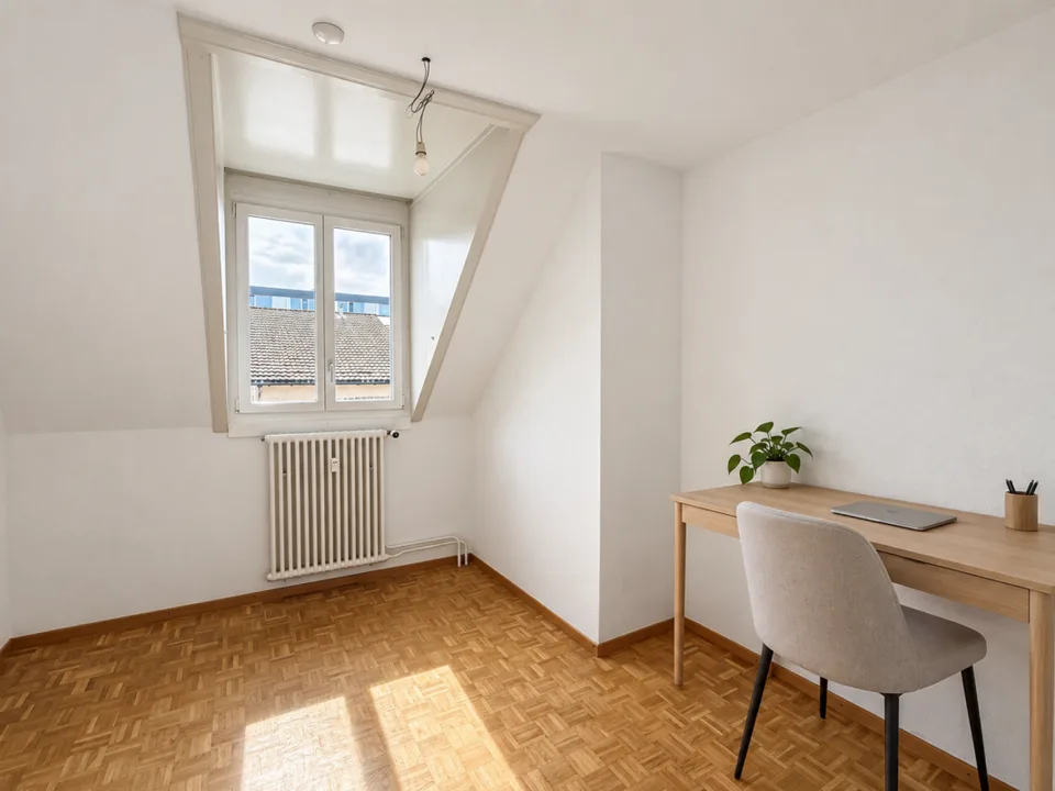 Helle 4-Zimmer Dachwohnung im 3. OG in Zentrumsnähe von St. Gallen