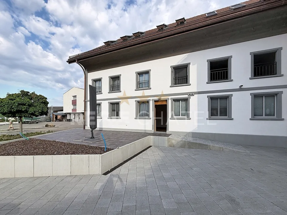 Charmante 2,5-Zimmer-Wohnung im Herzen des Dorfes
