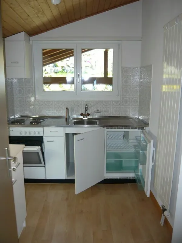 Sunny 2-room attic apartment with a view
