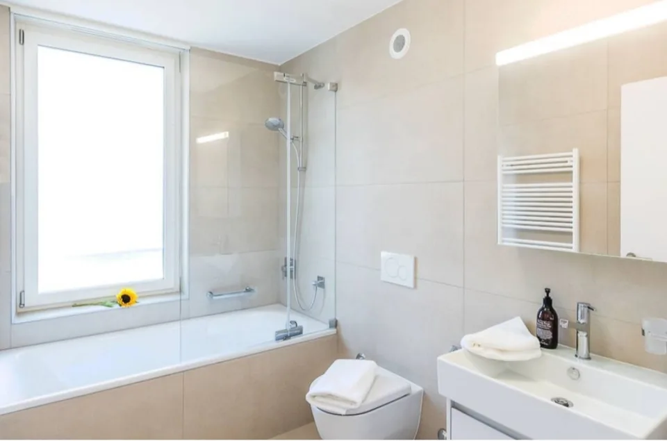 Beautiful high-standard furnished 3.5-room apartment in Montreux with lake view