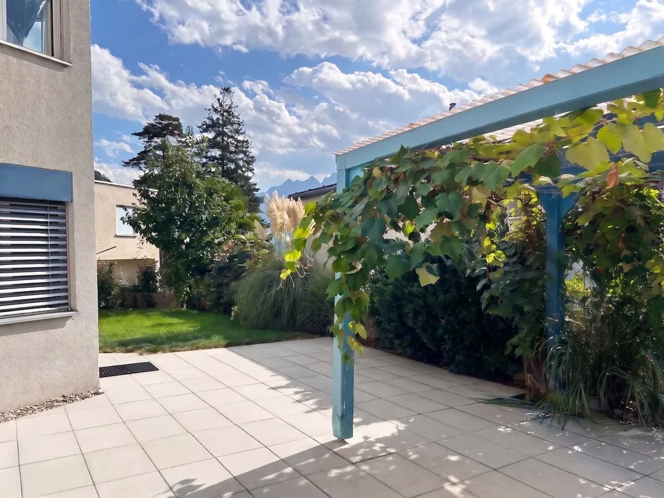 Appartamento giardino idilliaco con vista lago