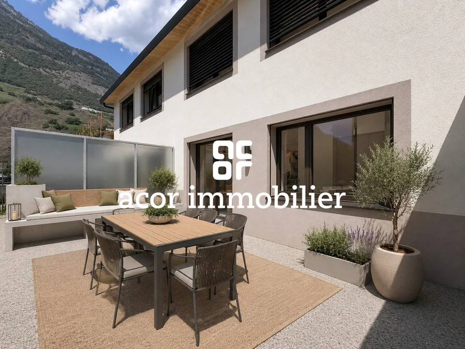 Außergewöhnliche Doppelhaushälfte im Herzen von Saillon - 165 m² - 6 Zimmer – Foto 10 von 11