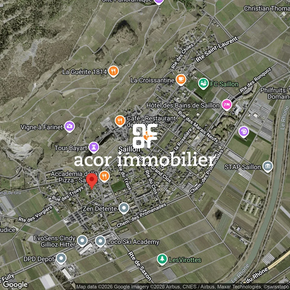 Außergewöhnliche Doppelhaushälfte im Herzen von Saillon - 165 m² - 6 Zimmer – Foto 11 von 11