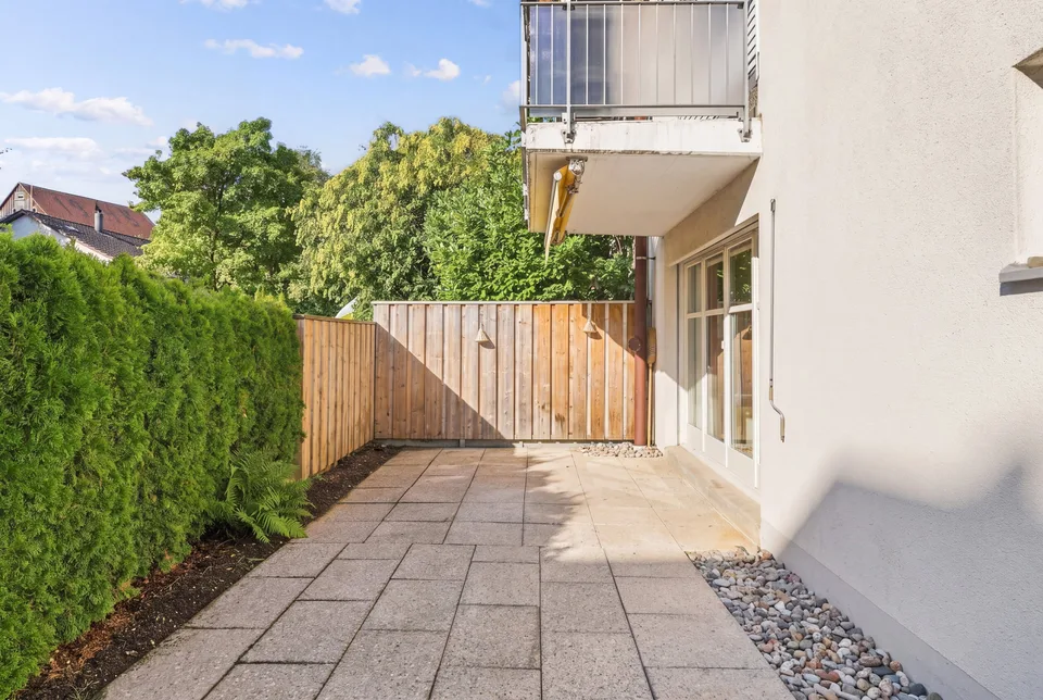 3.5-Zimmer-Gartenwohnung mit Cheminée in Jonen – Foto 5 von 12