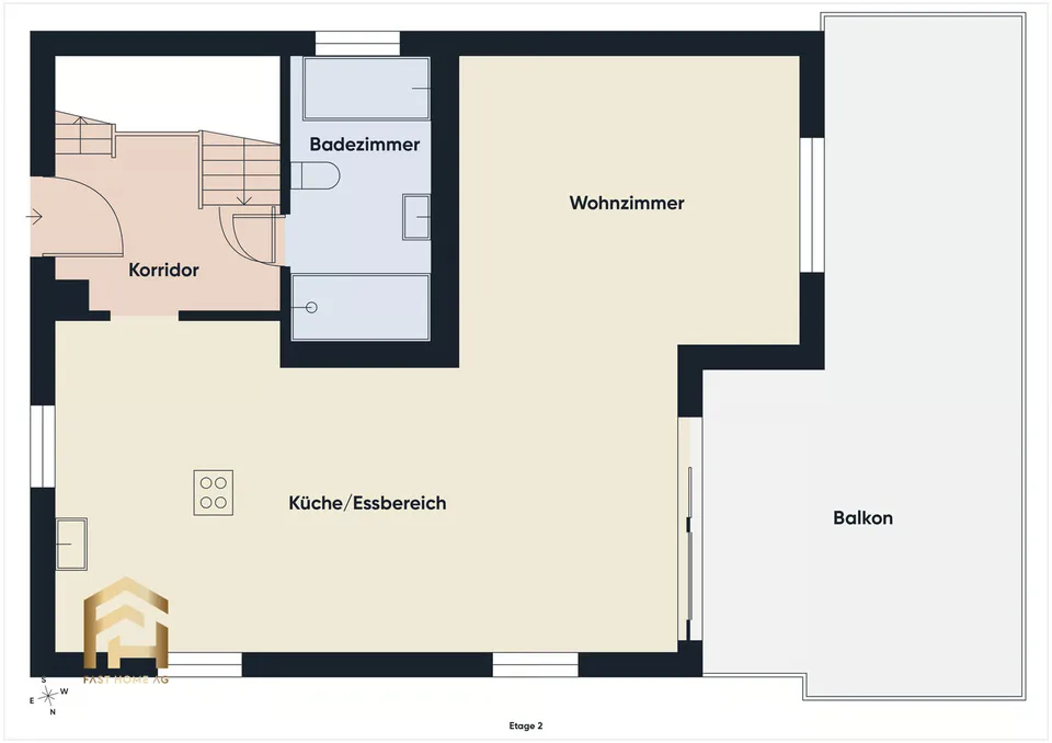 Appartement duplex avec piscine, jardin et vue sur le lac Majeur
