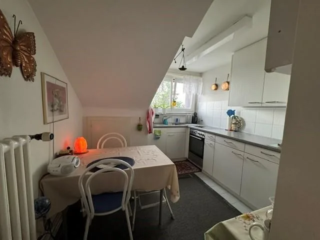 For the sporty and young at heart, 2-room attic apartment on the Brud...