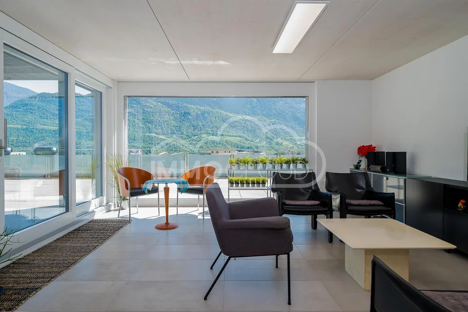 Penthouse in neuwertigem Zustand! Vollständige Privatsphäre – Foto 3 von 13