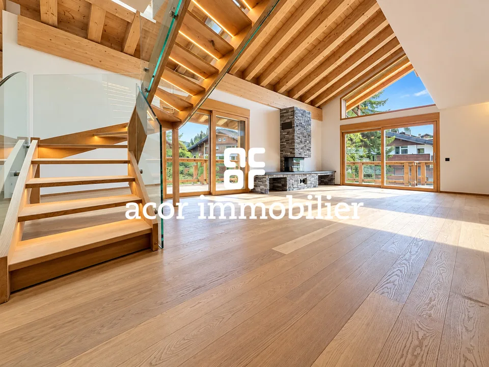 CRANS - DUPLEX NEUF DE 282 M² - RÉSIDENCE PREMIUM AVEC SPA & WELLNESS – photo 7 sur 19