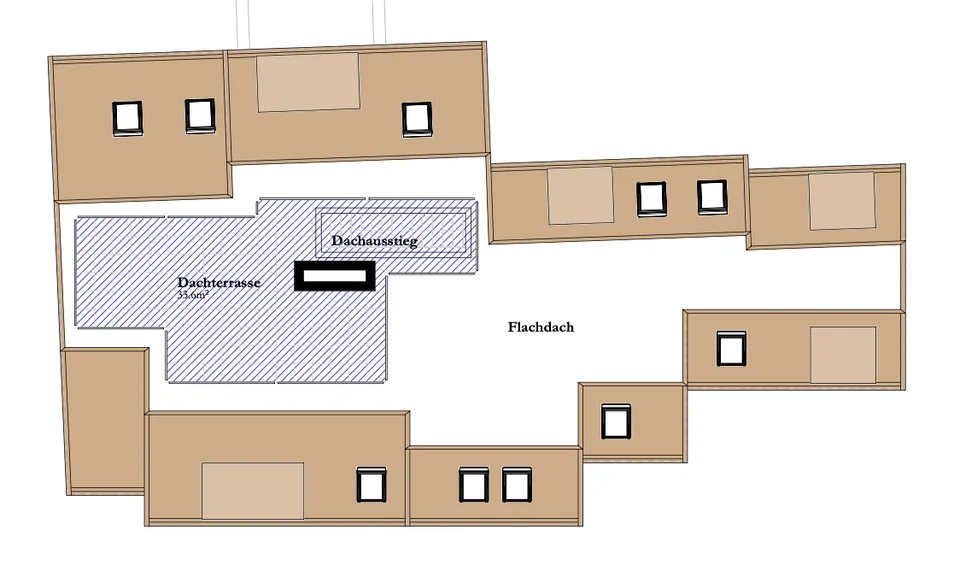 Esclusivo appartamento attico di 4,5 stanze con terrazza privata sul tetto – foto 10 di 10