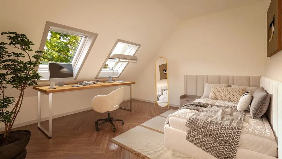Esclusivo appartamento attico di 4,5 stanze con terrazza privata sul tetto – foto 5 di 10