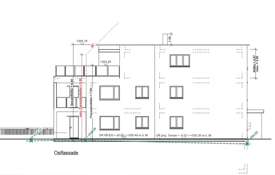 In affitto appartamento di 4½ stanze in prima occupazione in Käsernstrasse 9 a 8355 Aadorf