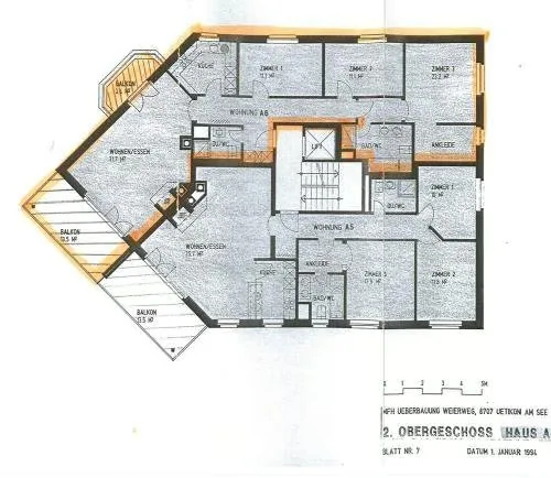 Appartamento attraente di 4,5 locali a Uetikon am See