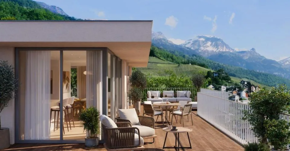 Appartement 3.5 pièces à Corin-de-la-Crête – photo 3 sur 11