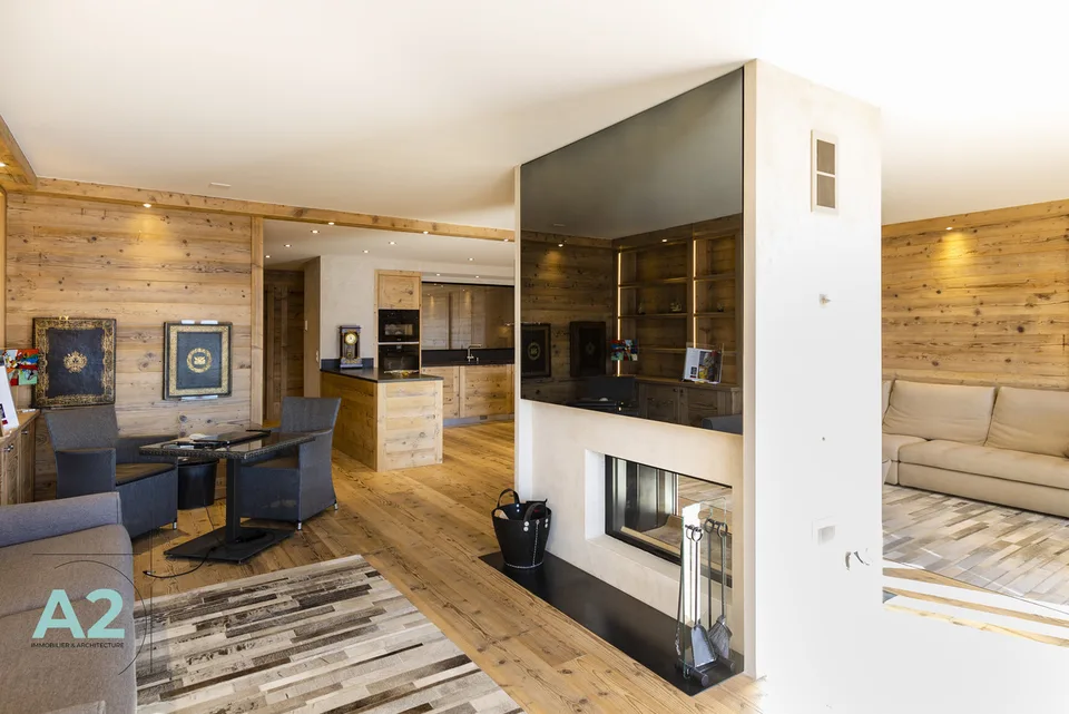 MAGNIFIQUE APPARTEMENT À L'ENTRÉE DE MONTANA AVEC VUE PANORAMIQUE – photo 3 sur 15