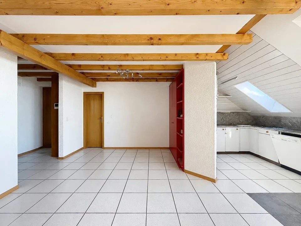 Der Panorama als Luxus des Alltags — 4,5-Zimmer-Wohnung mit Mezzanin, Blick auf den See und die Alpen – Foto 5 von 13