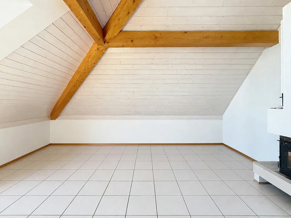 Der Panorama als Luxus des Alltags — 4,5-Zimmer-Wohnung mit Mezzanin, Blick auf den See und die Alpen – Foto 4 von 13