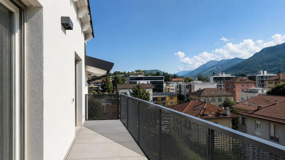 Nuovo attico 3.5 locali a Massagno – foto 12 di 14