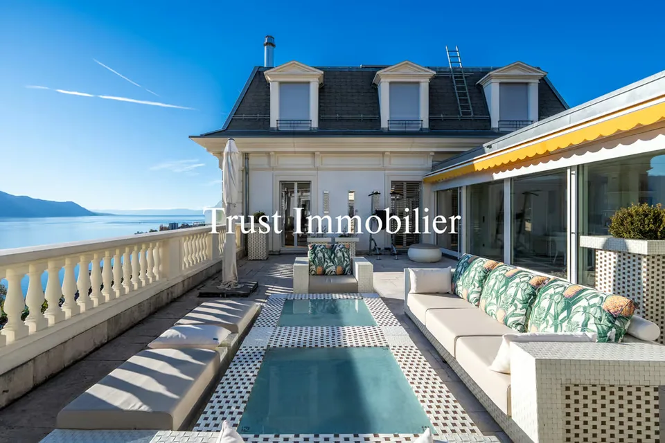 Außergewöhnliches Penthouse im Herzen von Montreux – Foto 12 von 13