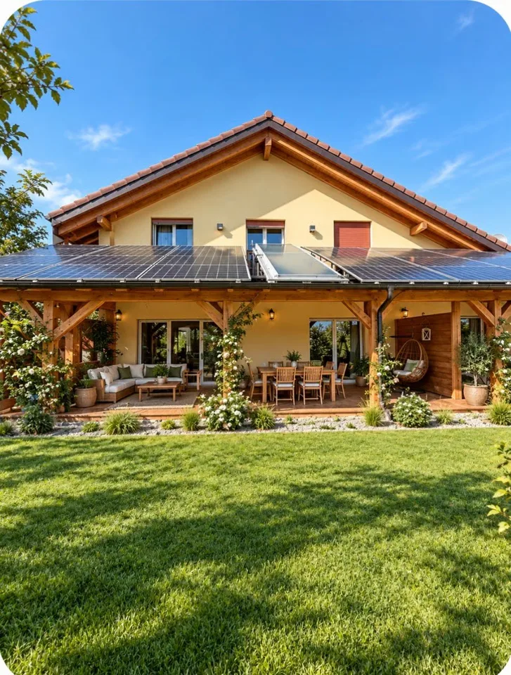 Casa indipendente con volumi generosi e appartamento indipendente a Bulle – foto 2 di 9