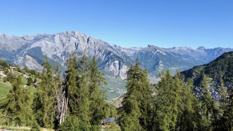 Parzelle bereit, Ihr zukünftiges Chalet in La Tzoumaz zu empfangen – Foto 5 von 7