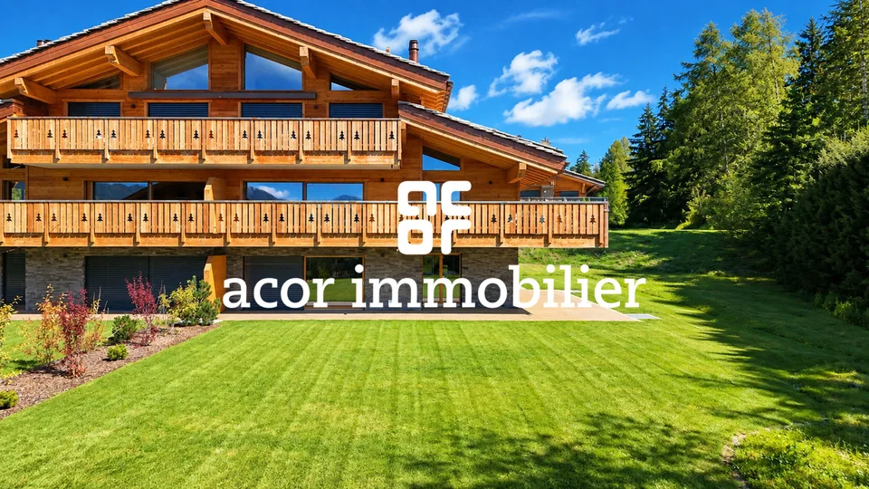 CRANS-MONTANA - NUOVO APPARTAMENTO 4,5 STANZE DI 223 M² - IMMENSO TERRAZZO & GIARDINO – foto 3 di 15
