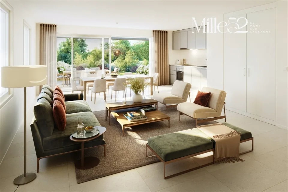 Mille52 - Lot C1-1 - 3.5 room apartment with terrace – photo 3 of 8