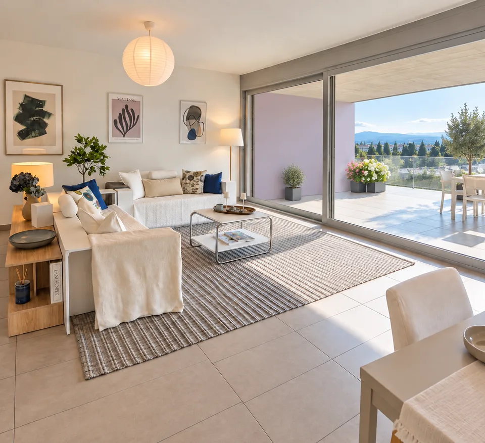 Appartement moderne 2.5 pièces avec grande terrasse à Gravesano – photo 1 sur 24