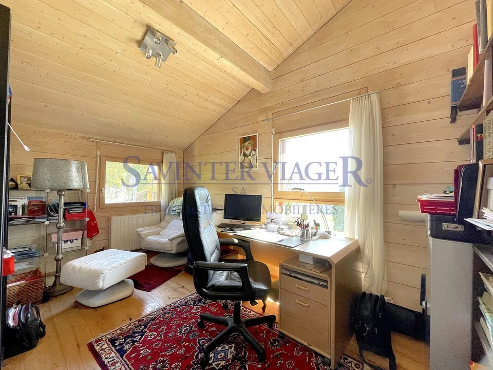 VIAGER. Châtel-St-Denis, Ruhige Wohnung, Garten PPE 2034m2 – Foto 14 von 23