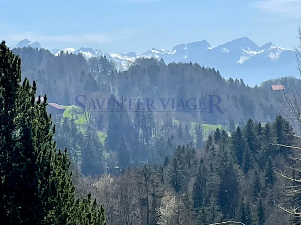 VIAGER. Châtel-St-Denis, Ruhige Wohnung, Garten PPE 2034m2 – Foto 19 von 23