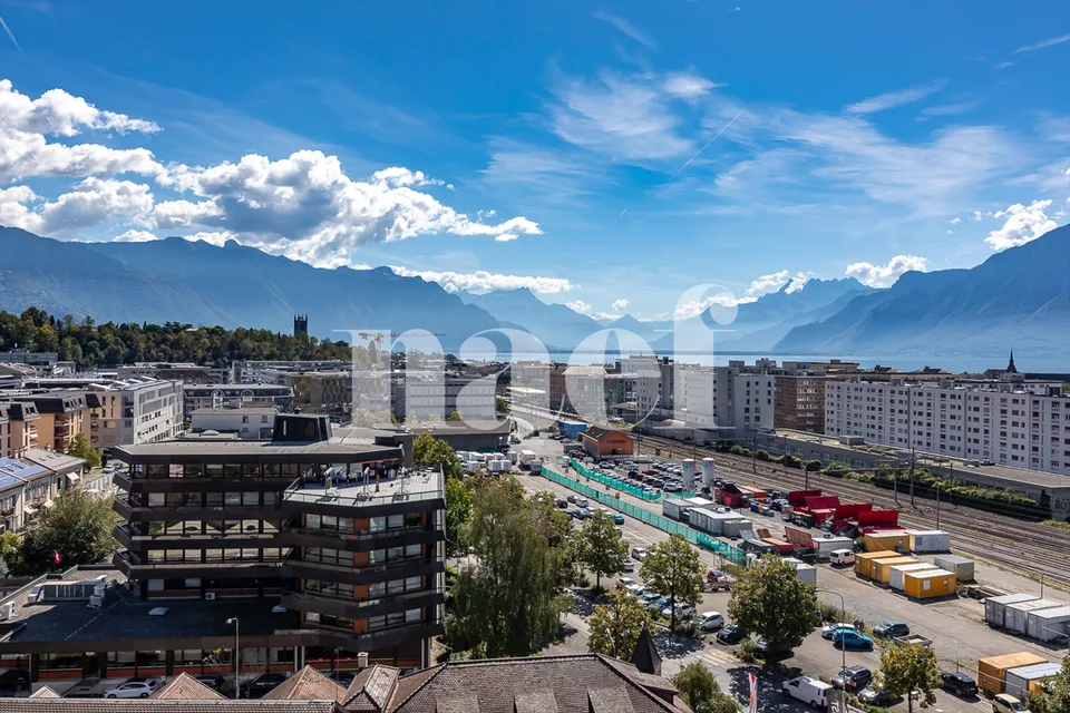 Appartamento 4.5 locali con vista lago e due grandi balconi in vendita a Corsier-sur-Vevey – foto 4 di 13