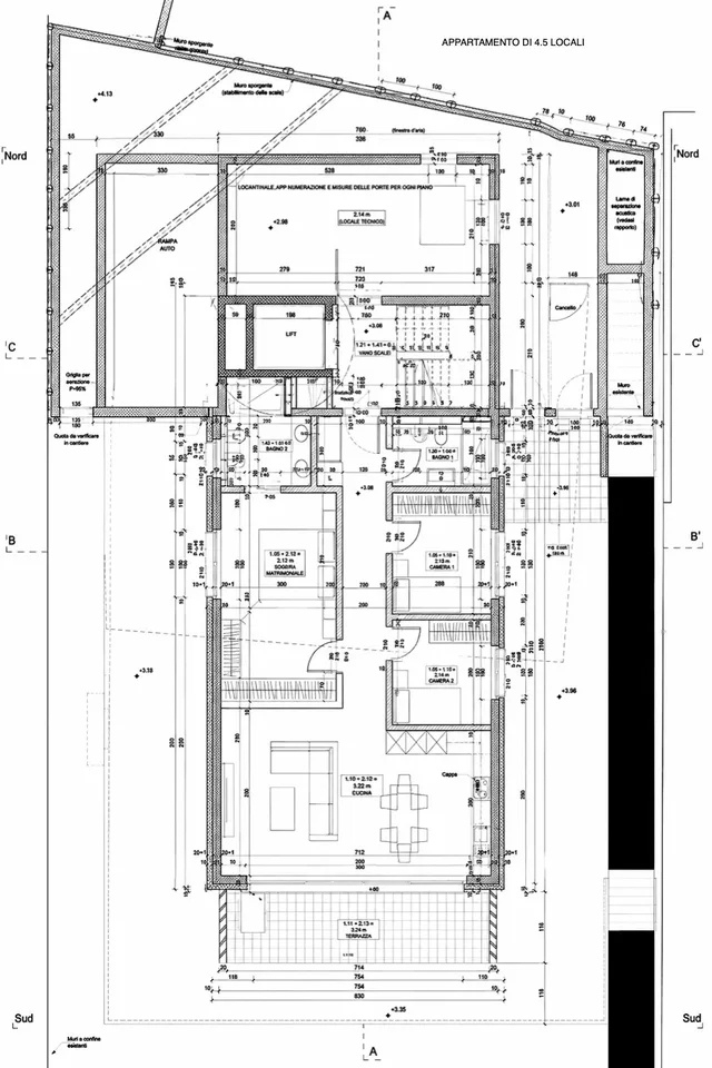 MODERNO 4.5 LOCALI VISTA LAGO IN COSTRUZIONE A MELIDE – foto 8 di 8