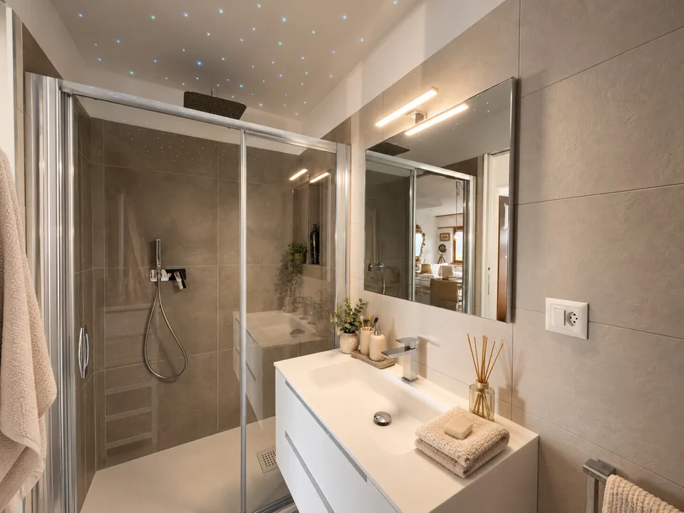 ELEGANTE 3.5 ZIMMER MIT TERRASSE UND SEEBLICK IN RUVIGLIANA – Foto 8 von 10