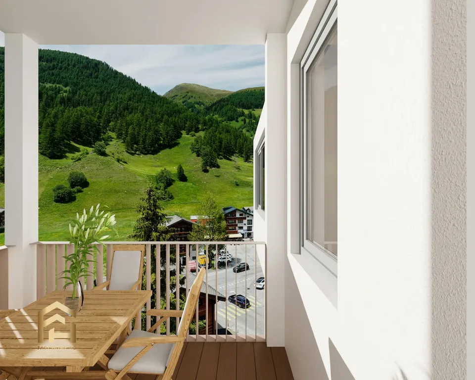 Helle 2.5-Zimmer-Dachwohnung in Ulrichen – Foto 6 von 13