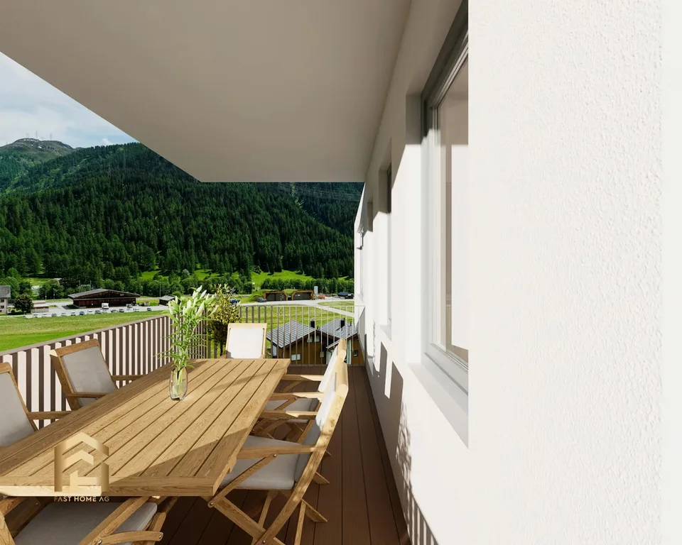 Penthouse spacieux de 4,5 pièces avec vue panoramique sur la vallée – photo 7 sur 13
