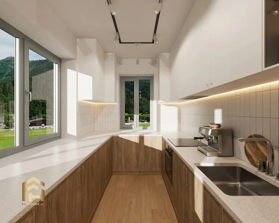 Penthouse spacieux de 4,5 pièces avec vue panoramique sur la vallée – photo 2 sur 13