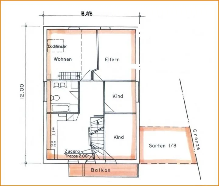 Appartamento duplex 4.5 camere ristrutturato, soleggiato e centrale. – foto 12 di 13