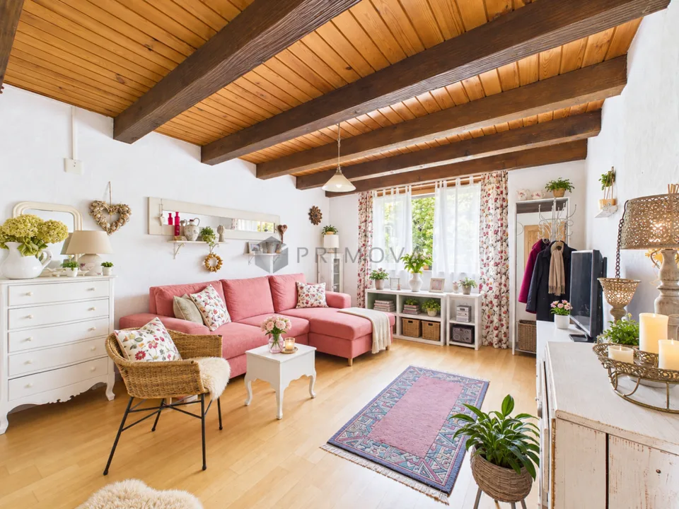 Besonderes Wohngefühl! Maisonette mit Galerie und Cheminée – Foto 3 von 19